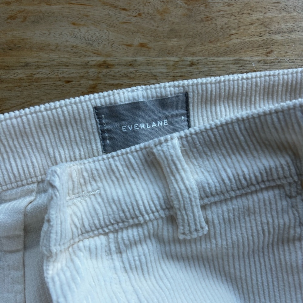Everlane Cream Cords cropped - Picture 4 of 4